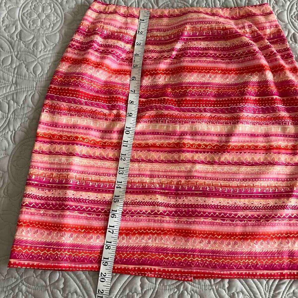 Talbots Cotton A-Line Striped Skirts for Women size 6P - Picture 7 of 10
